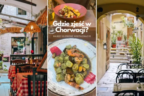 Trogir: Gdzie zjeść? Konoby, owoce morza i moje TOP miejsca