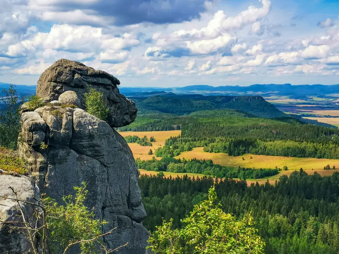 Szczeliniec Wielki widoki