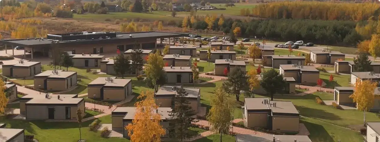 Suntago Village domki cabana z basenem