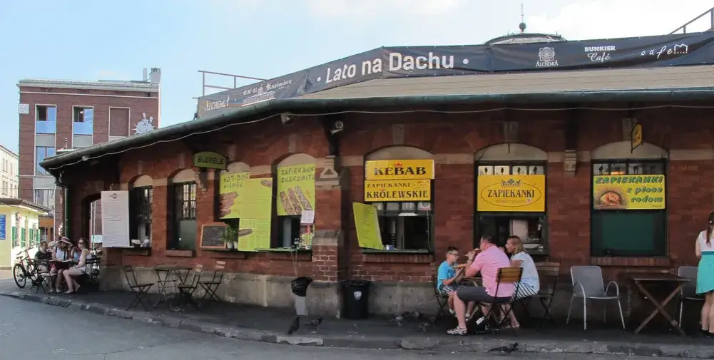 zapiekanki z Okrąglaka na Kazimierzu w Krakowie