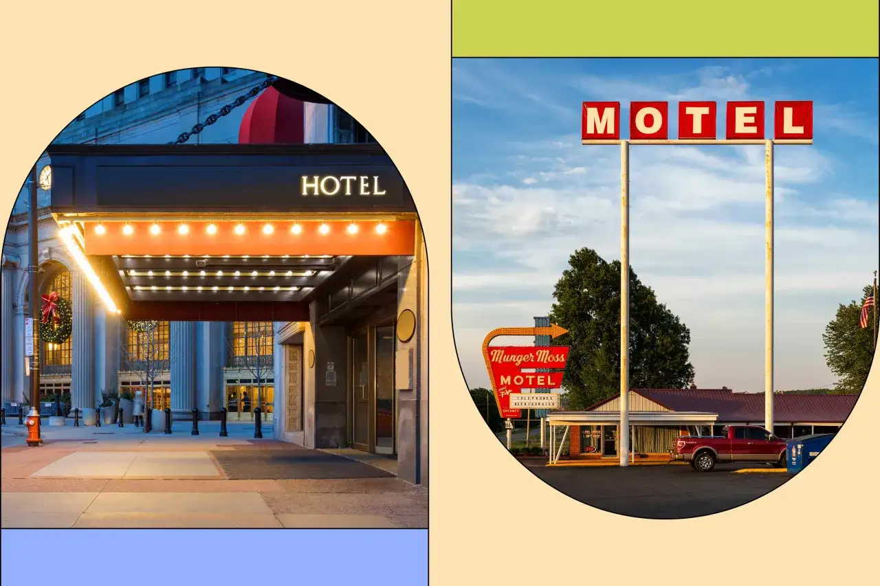 Hotel w centrum miasta vs motel przy autostradzie