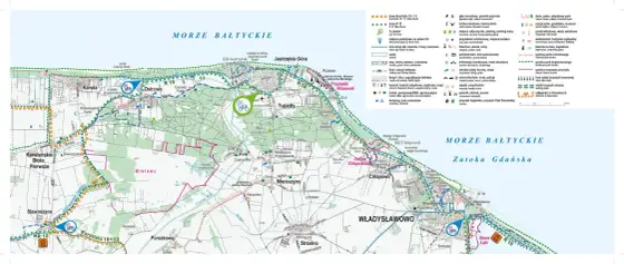 Jastrzębia Góra - atrakcje, trasa i plan zwiedzania