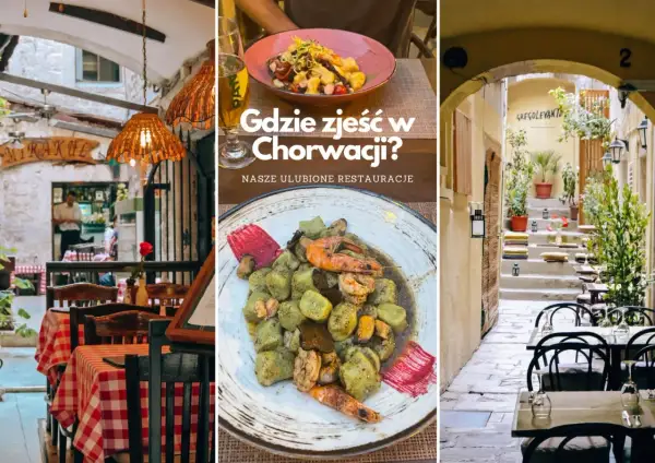 Trogir: Gdzie zjeść? Konoby, owoce morza i moje TOP miejsca